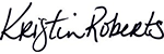 Kristin Roberts Signature